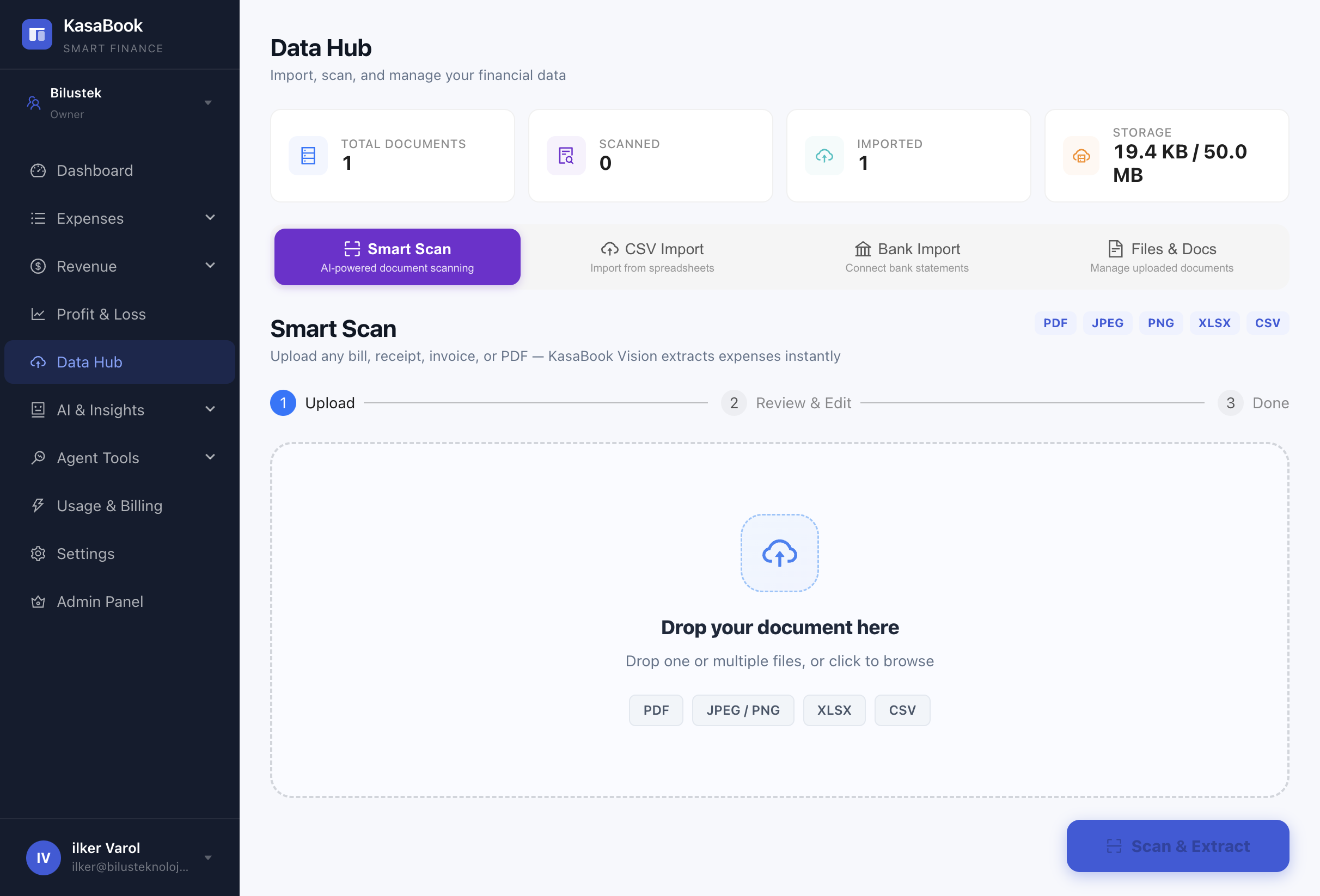 Centro de datos KasaBook